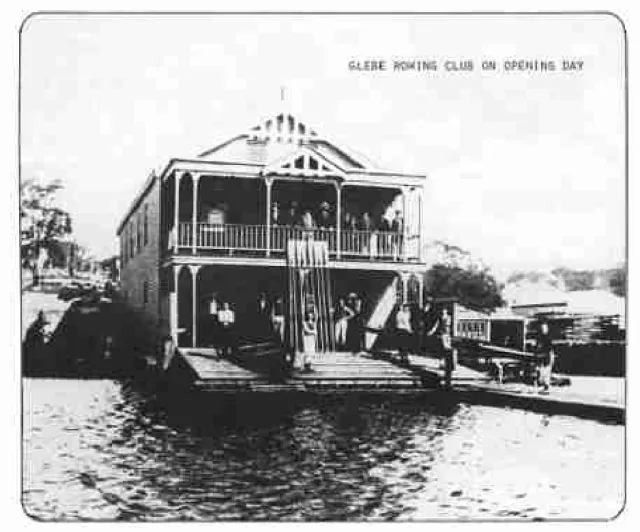 Glebe Rowing Club’s 1897 boatshed (former building)