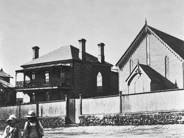 Former Weston Road (now Victoria Road), near Darling Street, Rozelle NSW 2039 — demolished historic manse