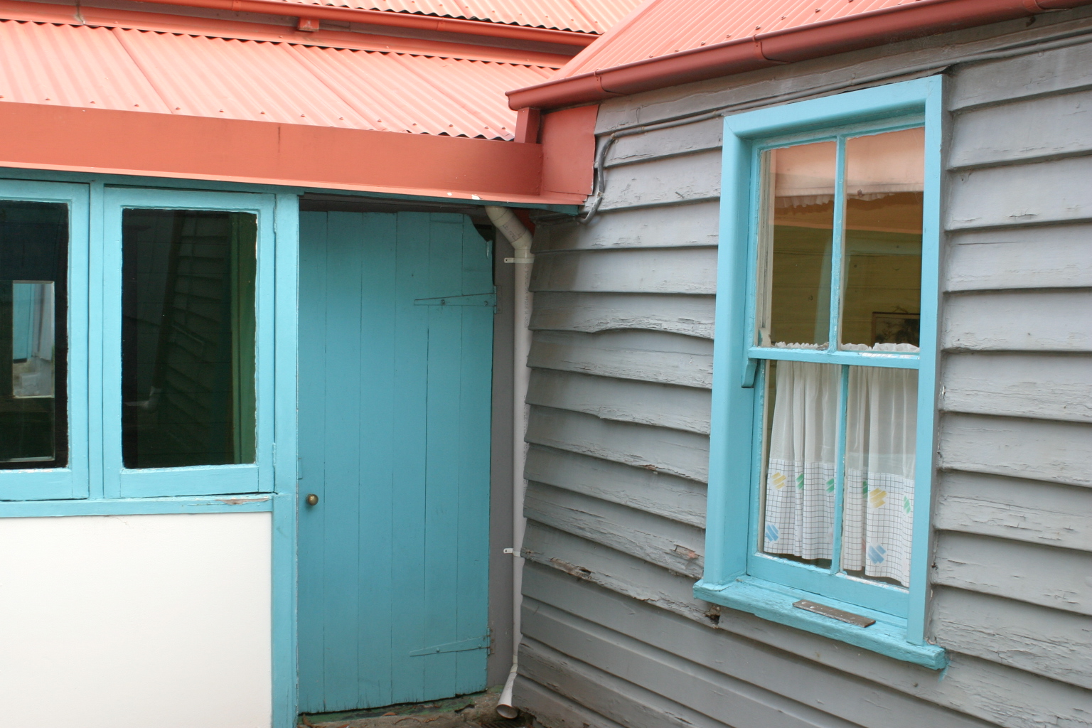 Rear Door.
