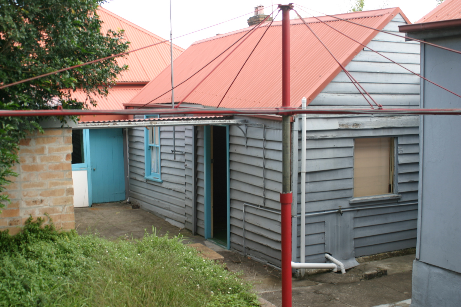back of the house looking at Kitchen area
